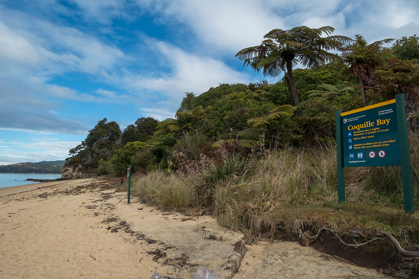 Torrent bay accommodation abel tasman