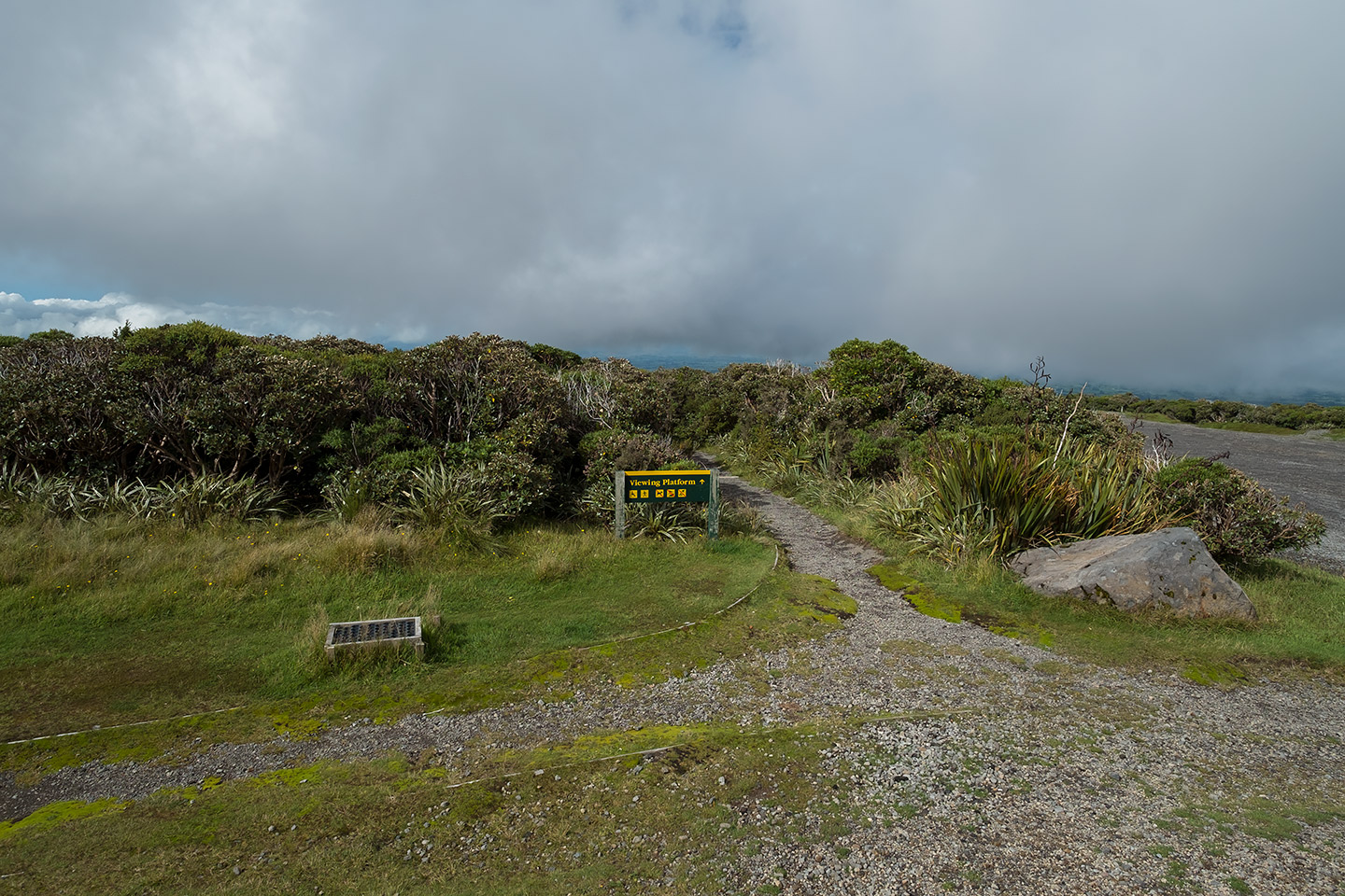 Stratford Plateau Lookout, Egmont National Park, New Zealand