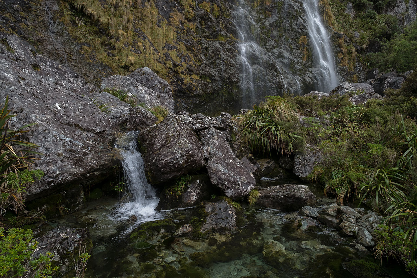 Earland Falls, Fiordland National Park, New Zealand