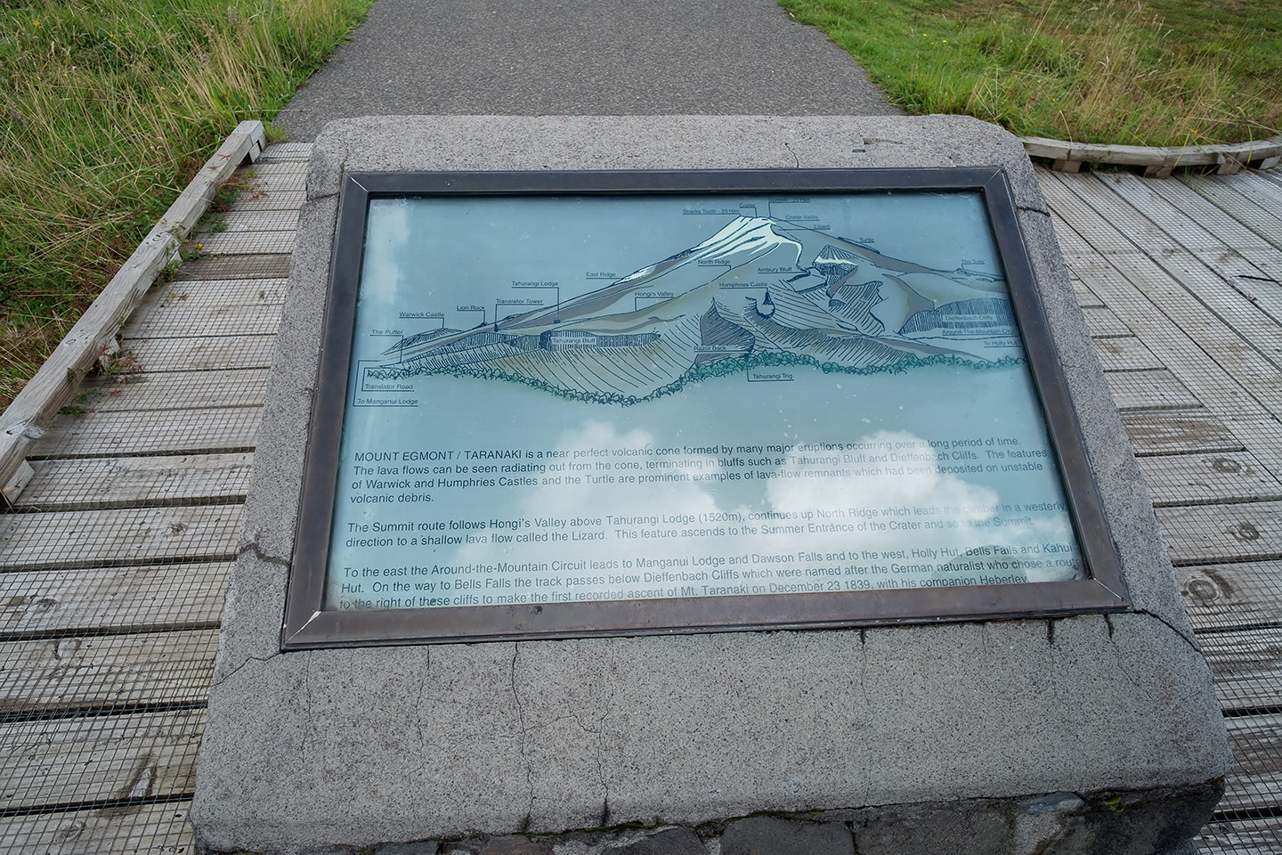 Viewing Platform, Egmont National Park, New Zealand